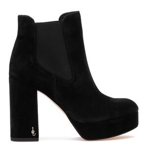 Sam Edelman Black Heeled Boots